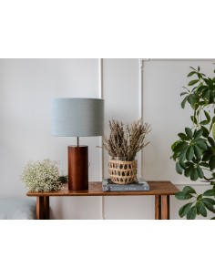 MARE AHŞAP ABAJUR 2