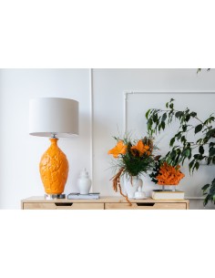 APRICOT SERAMİK KÜP ABAJUR 2